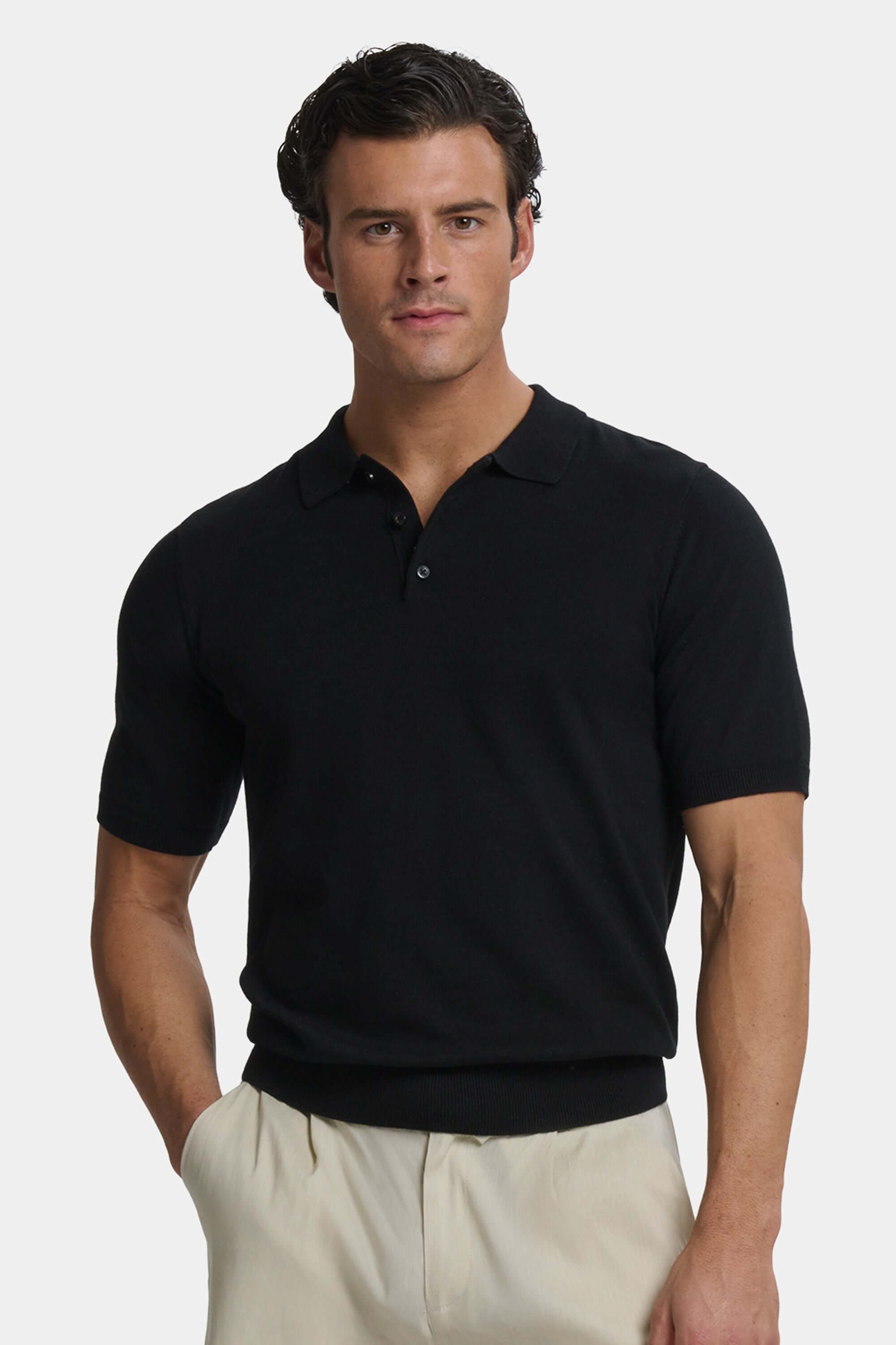 THE SANTONI SHORT SLEEVE POLO