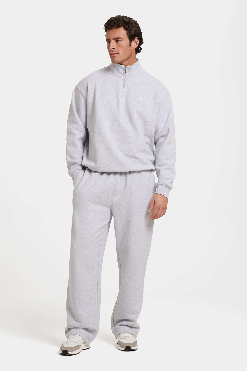 THE MILAN QUARTER ZIP SWEATER