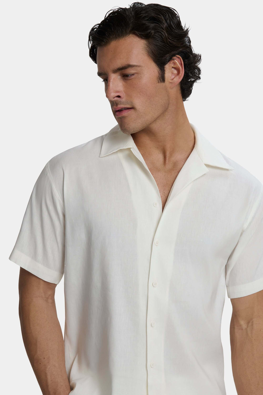 THE LINEN SHORT SLEEVE SHIRT