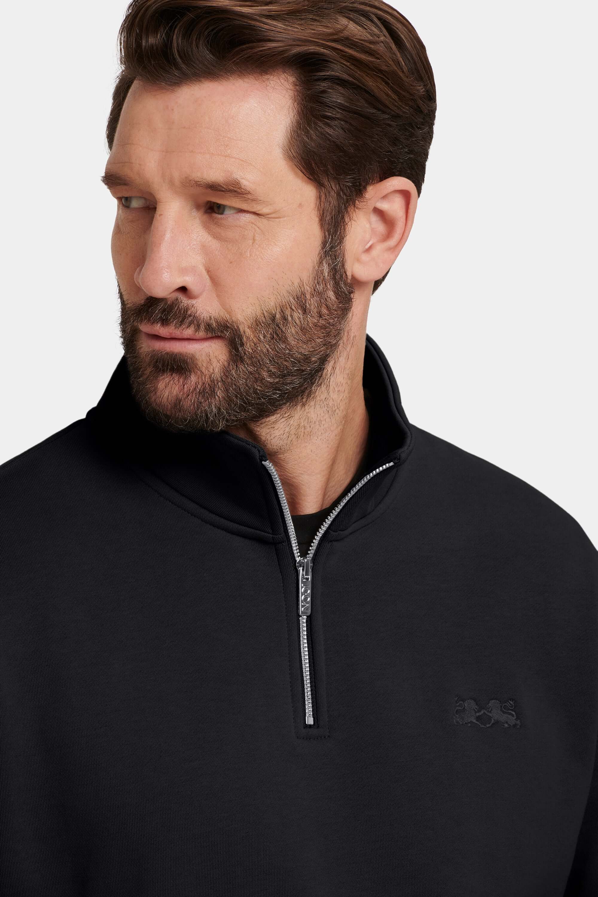 THE MILAN QUARTER ZIP SWEATER