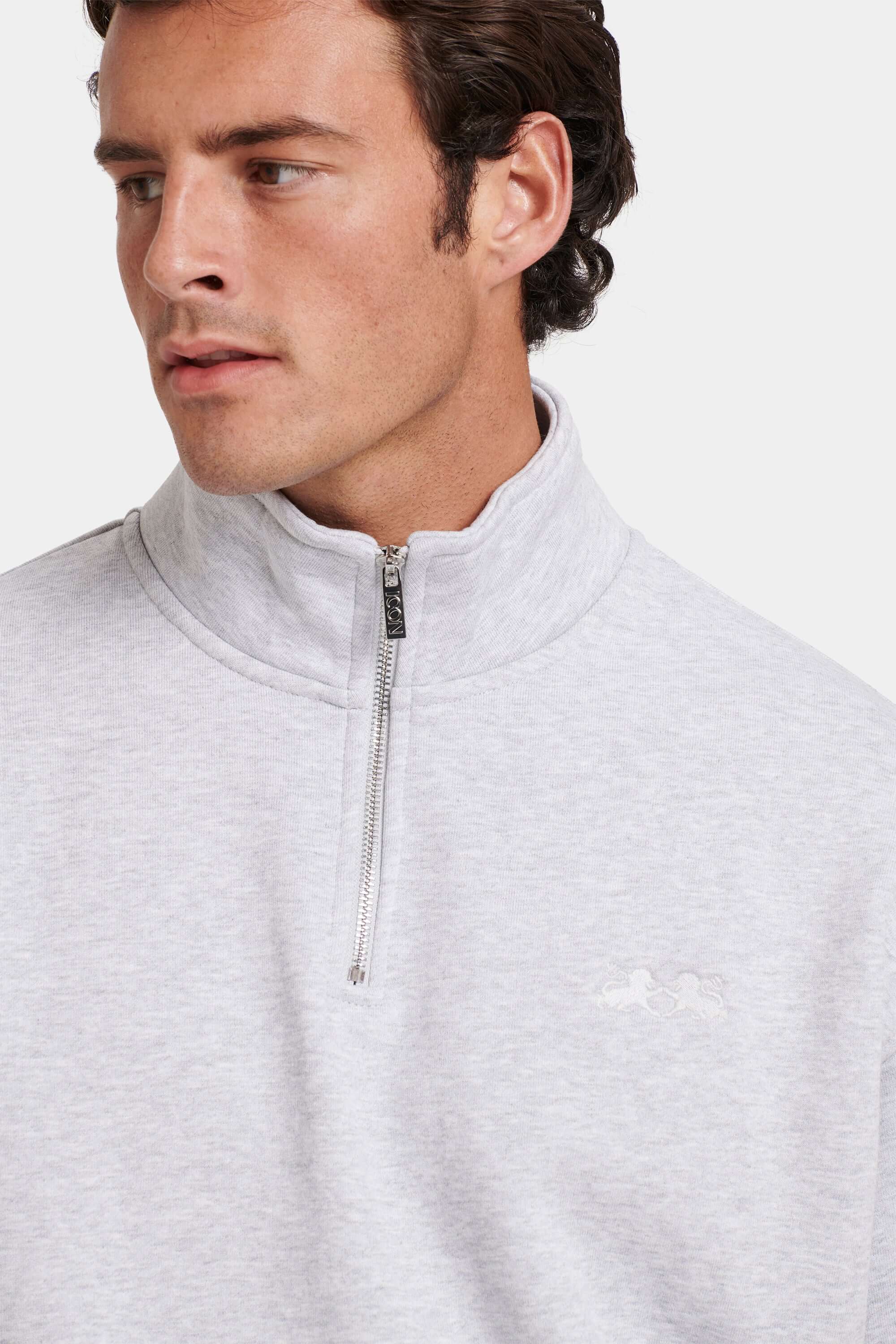 THE MILAN QUARTER ZIP SWEATER