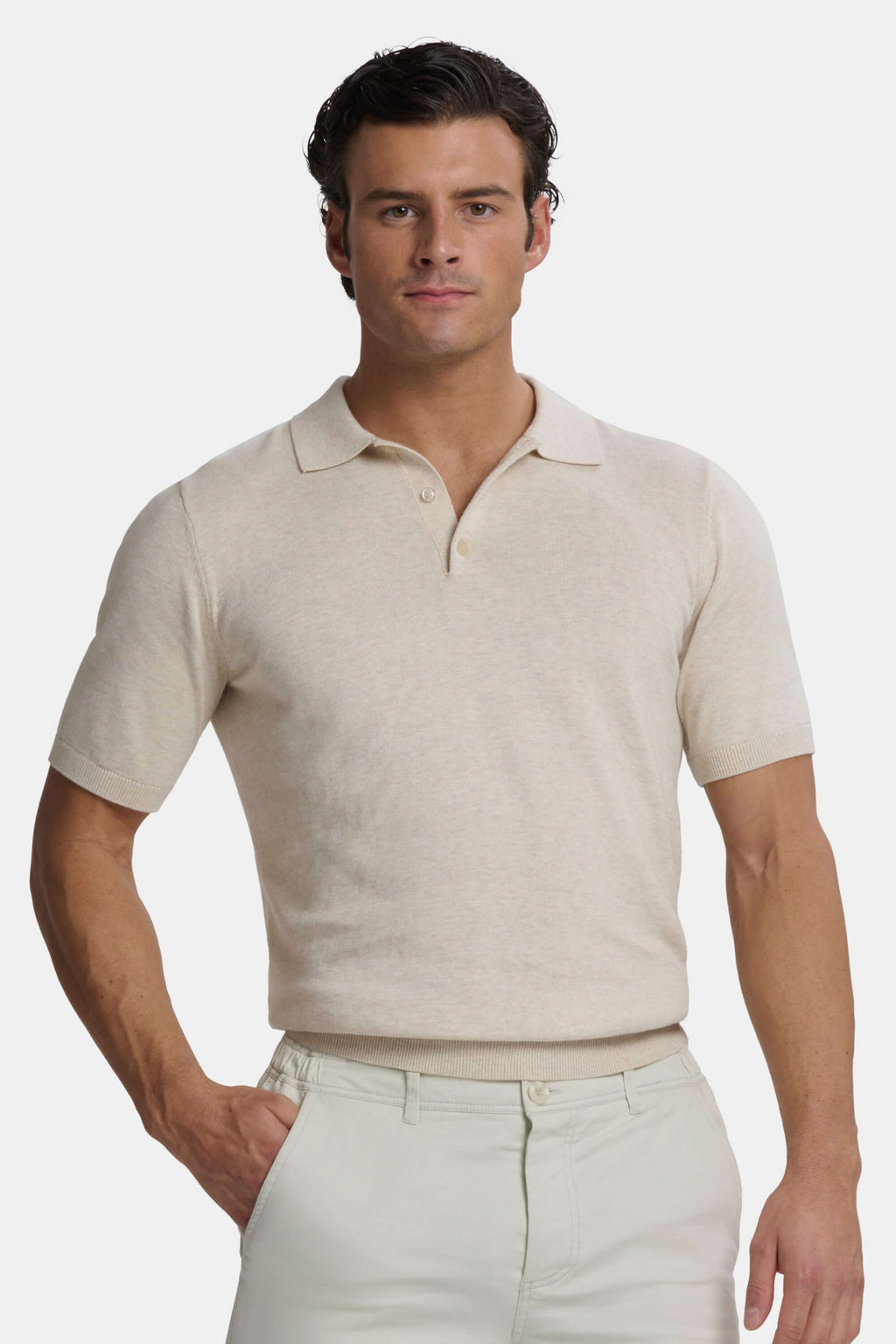 THE SANTONI SHORT SLEEVE POLO