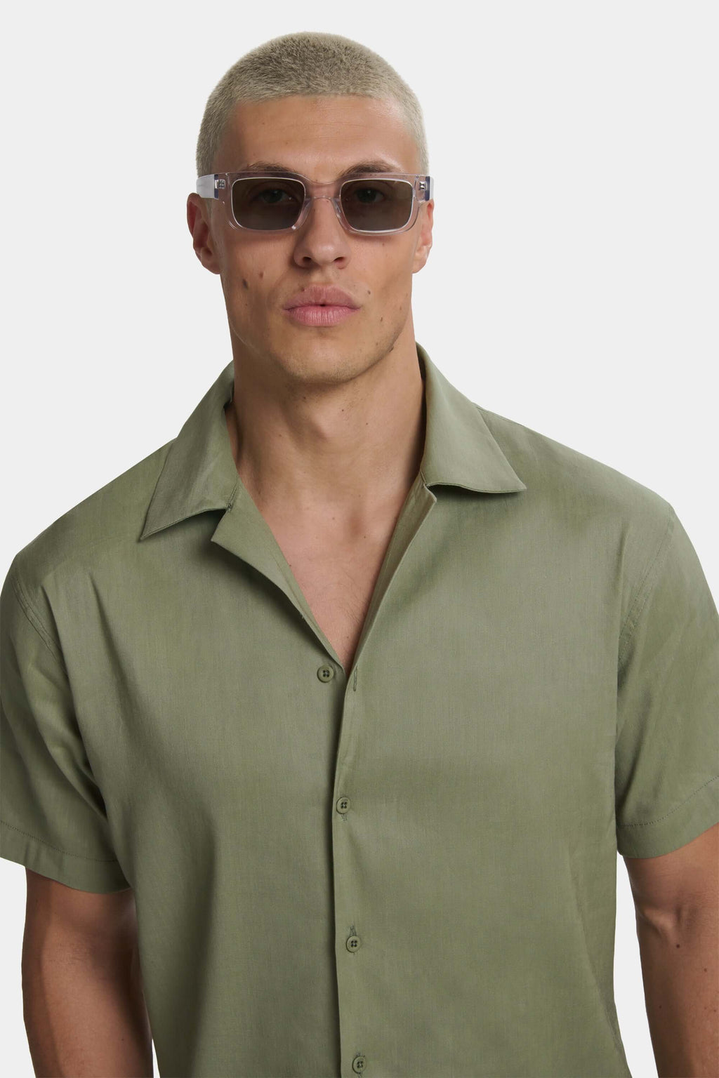 THE LINEN SHORT SLEEVE SHIRT