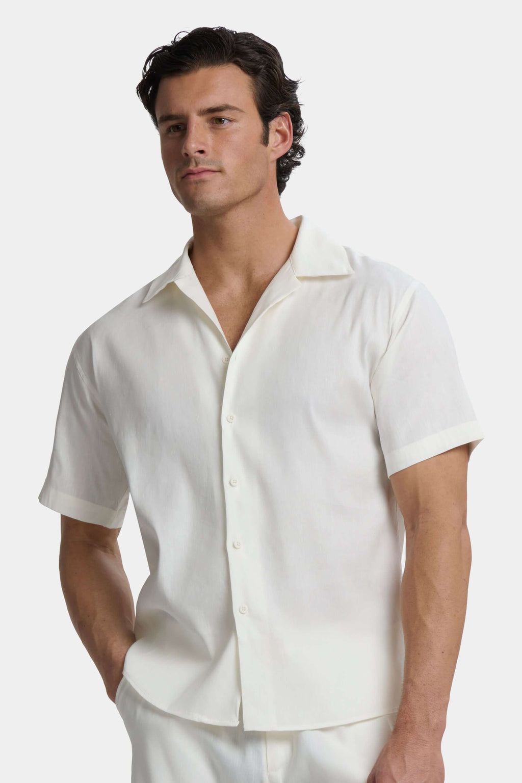THE LINEN SHORT SLEEVE SHIRT