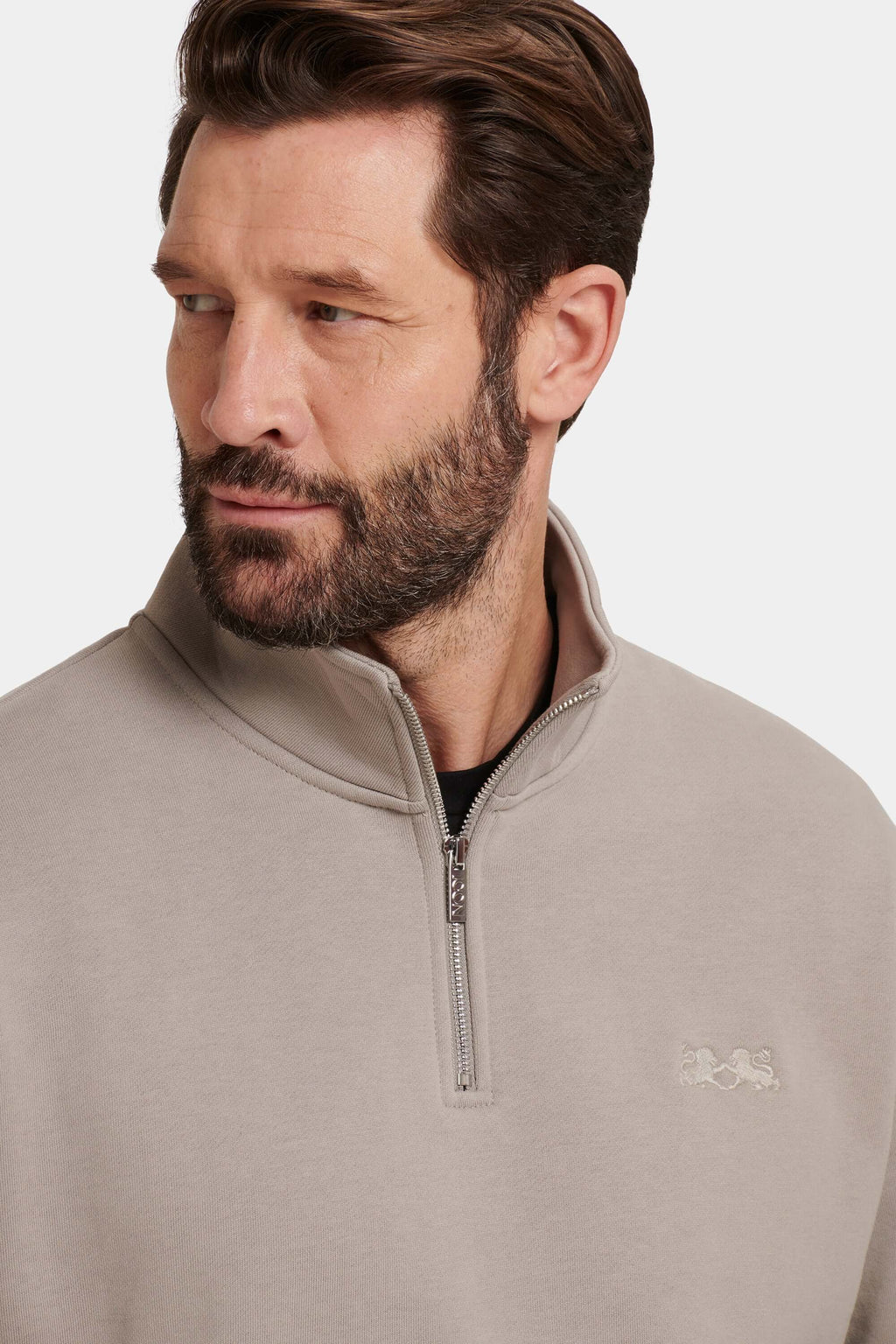 THE MILAN QUARTER ZIP SWEATER