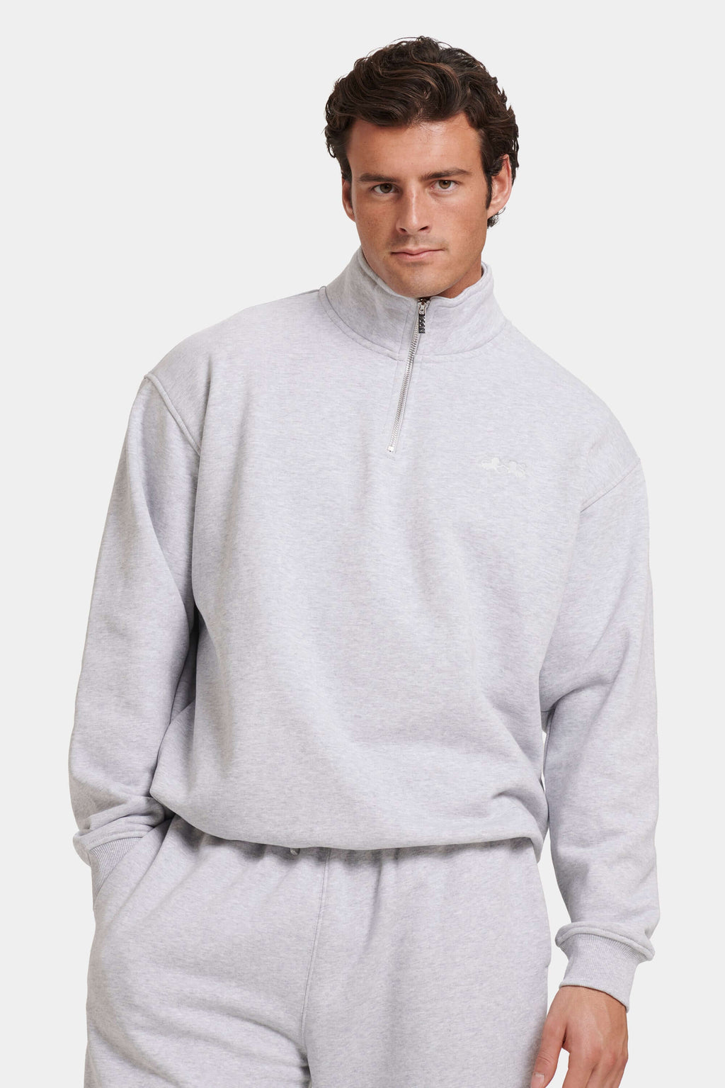 THE MILAN QUARTER ZIP SWEATER