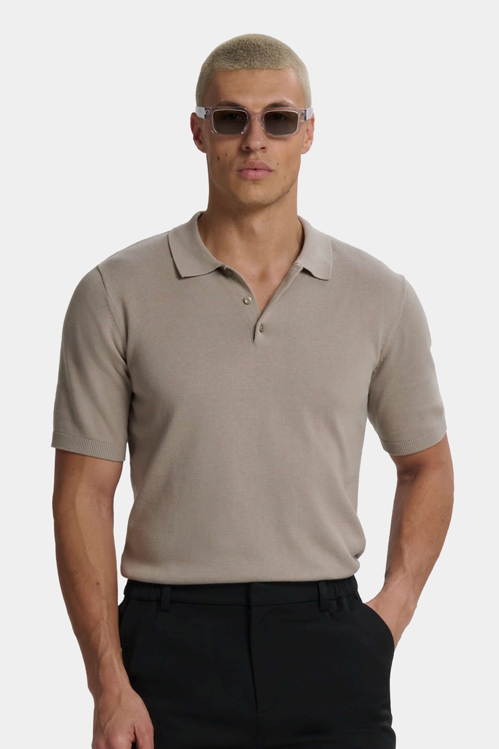 THE SANTONI SHORT SLEEVE POLO