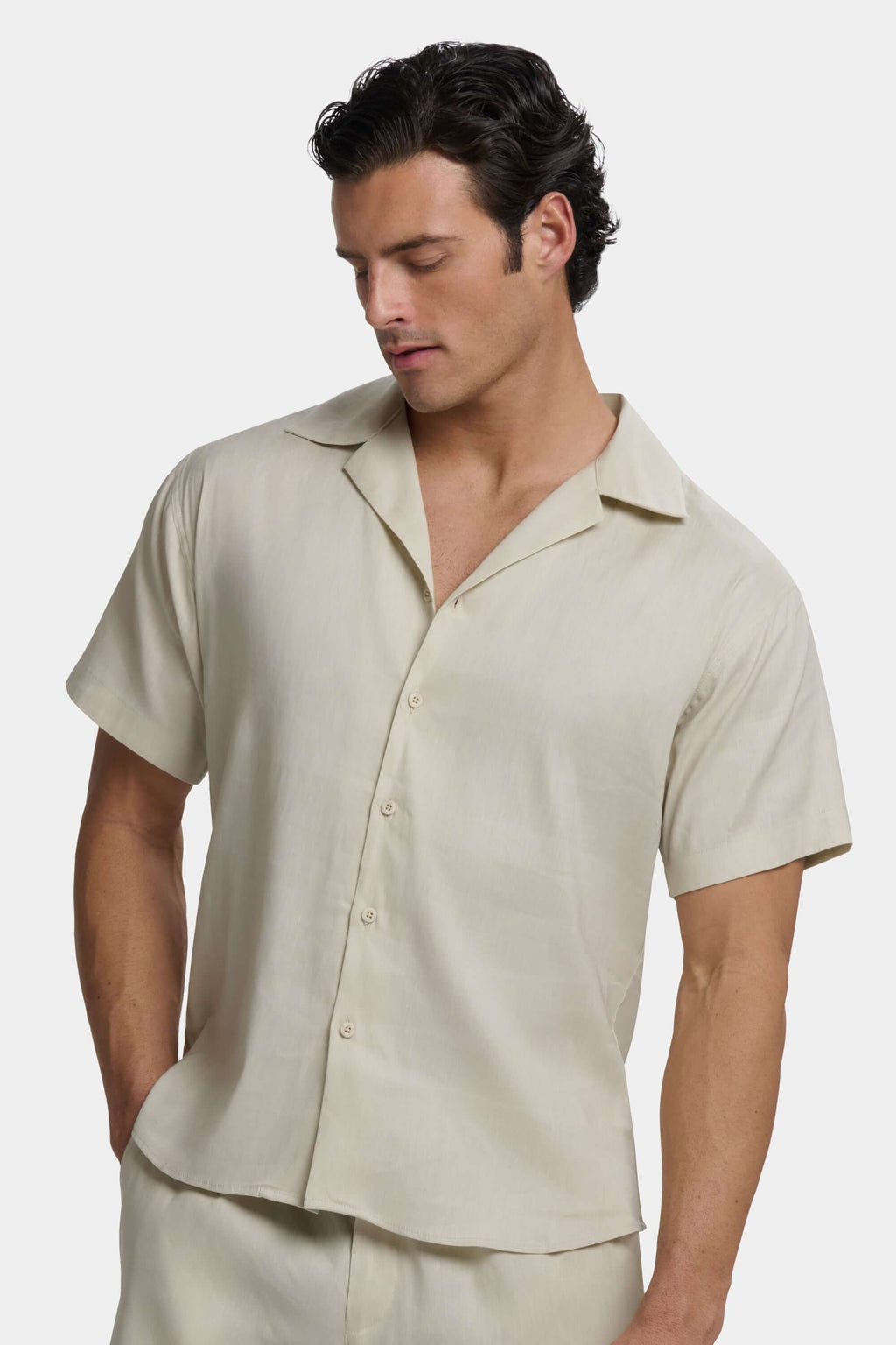 THE LINEN SHORT SLEEVE SHIRT
