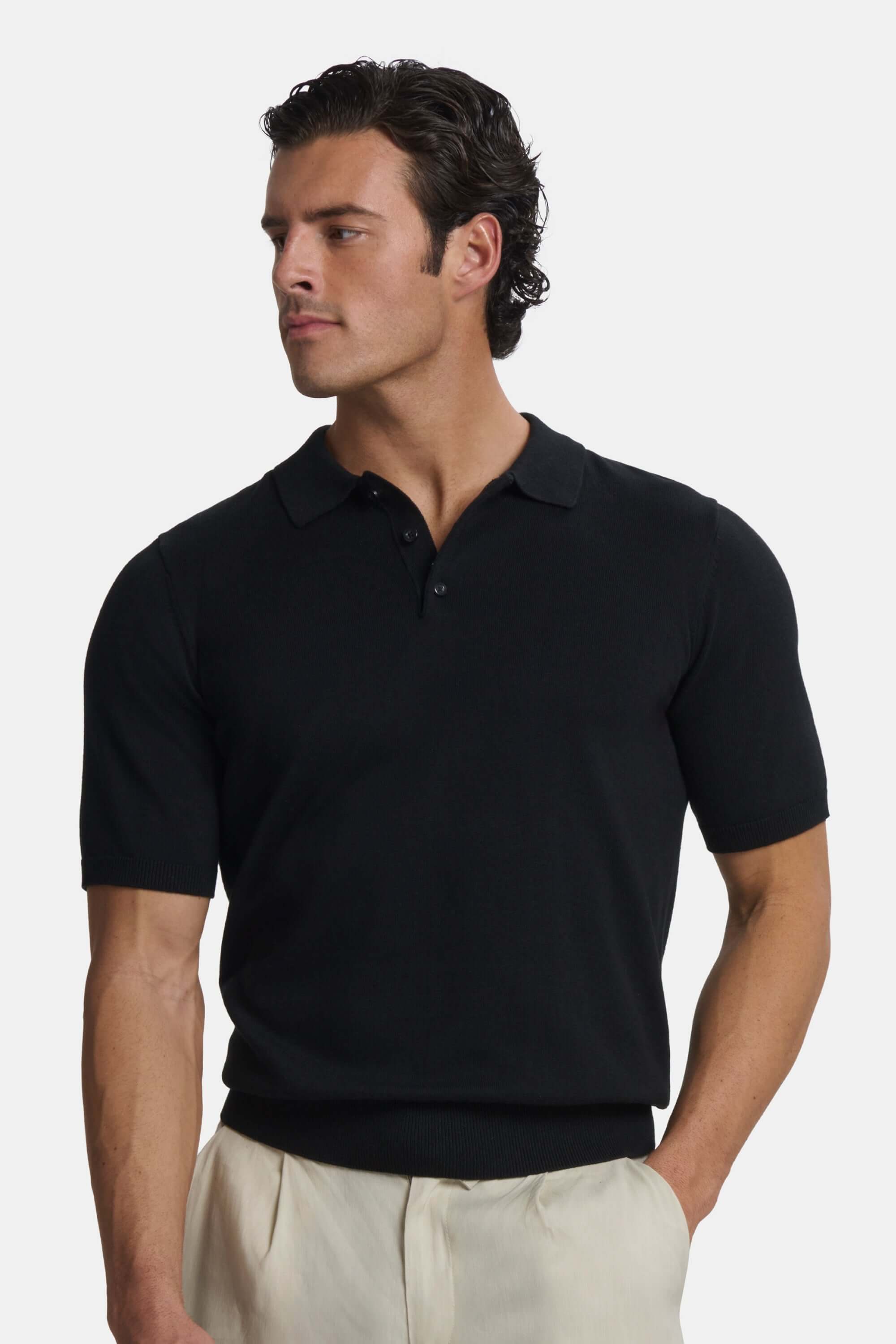 THE SANTONI SHORT SLEEVE POLO