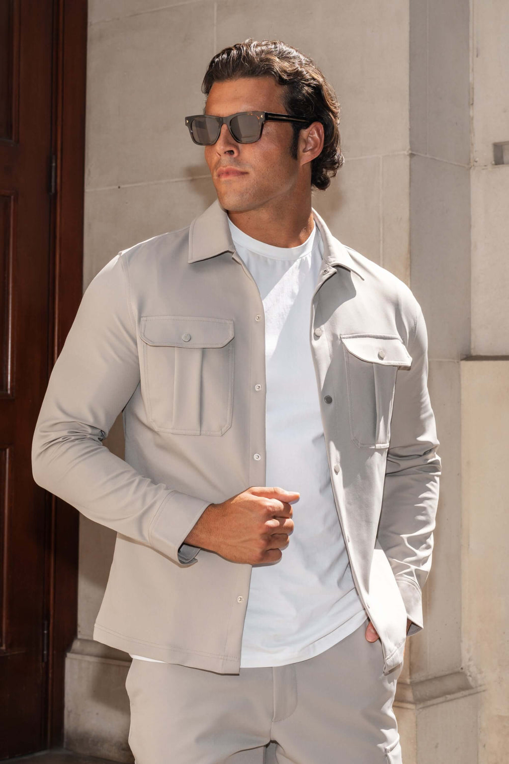 THE TECH CARGO OVERSHIRT